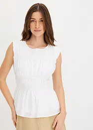 Blustopp i mjuk viskosmix, bonprix