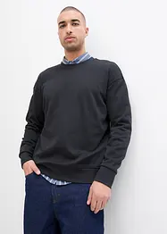 Sweatshirt av ren ekologisk bomull, Loose Fit, bonprix