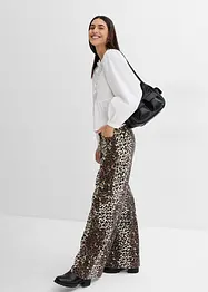 Blus med rosetter, bonprix