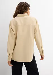 Blus i viskosmix med mjukt fall, bonprix