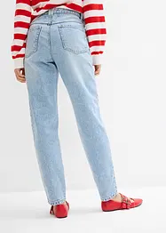 Mom-jeans med hög midja och kortare ben, bonprix