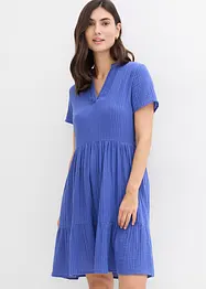 Randig klänning i muslin, bonprix