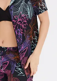 Pyjamas med knappslå, bonprix