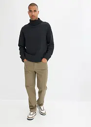 Stretchbyxa, klassisk passform, raka ben, bonprix