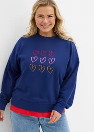 Sweatshirt i bomullsmix, bonprix