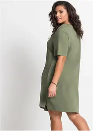 Jerseyklänning i oversizemodell, bonprix
