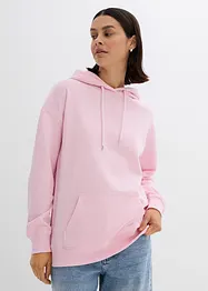 Sweatshirt med huva i oversizemodell, bonprix