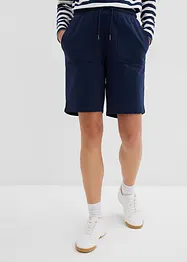 Trikåshorts med bekväm midja och fickor, bonprix