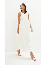 Mammbröllopsklänning av spets, satin och georgette, bonprix