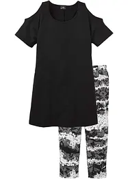 Pyjamas med capribyxor, bonprix