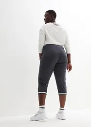 Joggingbyxa i trekvartslängd, av bomullsmix, bonprix
