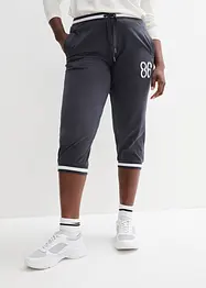 Joggingbyxa i trekvartslängd, av bomullsmix, bonprix