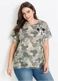 Kamouflagemönstrad T-shirt med Musse Pigg, Disney