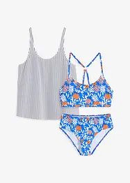 Tankini och bikiniöverdel (3 delar), bonprix