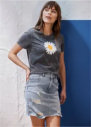 T-shirt i ren ekologisk bomull, bonprix