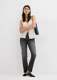 Straight Jeans High Waist. lite stretch, bonprix