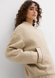 Jacka av teddyfleece, bonprix