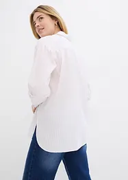Randig skjortblus, bonprix
