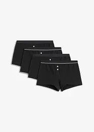 Boxertrosa med ekologisk bomull (4-pack), bonprix