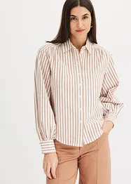 Skjortblus med ränder, bonprix