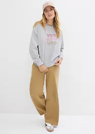 Sweatshirt i bomullsmix, bonprix
