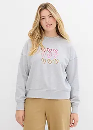 Sweatshirt i bomullsmix, bonprix