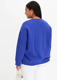 Sweatshirt med broderi, bonprix