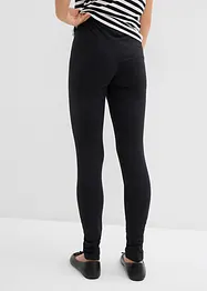 Leggings i elastiskt material med ekologisk bomull för barn (2-pack), bonprix