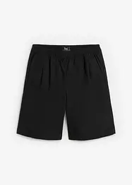 Bermudas i linne och bomull, bonprix