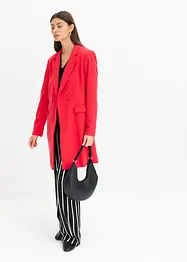 Ribbstickad tröja med viskos, bonprix