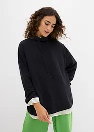 Sweatshirt med viskos, bonprix