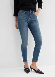 Skinny jeans med hög midja och stretch, bonprix