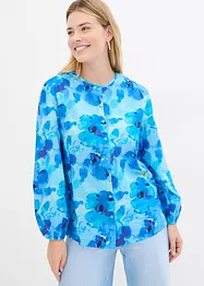 Vid blus i ren bomull, bonprix