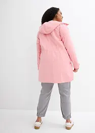 Lång parkas med huva, bonprix