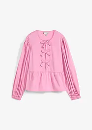 Blus med rosetter, bonprix