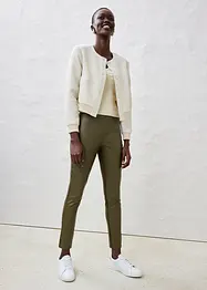Skinnleggings i lammnappa med resårinfällning, bonprix