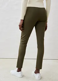 Skinnleggings i lammnappa med resårinfällning, bonprix