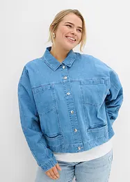 Jeansjacka i kort modell, bonprix