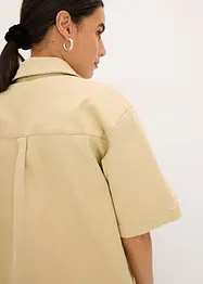 Skjortjacka med kort ärm, bonprix