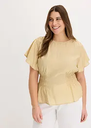 Blustopp i mjuk viskosmix, bonprix