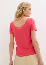 T-shirt med djupt ringad rygg, bonprix