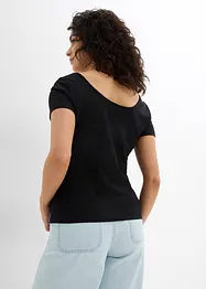 T-shirt med djupt ringad rygg, bonprix