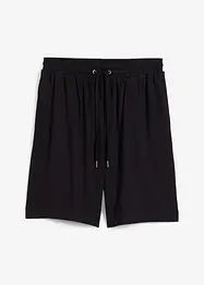 Jerseybermudas av viskos med mjukt fall, bonprix