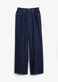 Jeans med vida ben, High Waist, bonprix