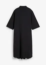 Jerseyklänning  med ekologisk bomull och stretch, bonprix