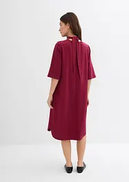 Jerseyklänning  med ekologisk bomull och stretch, bonprix
