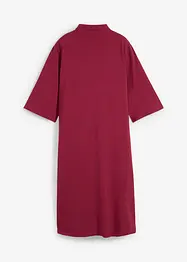 Jerseyklänning  med ekologisk bomull och stretch, bonprix