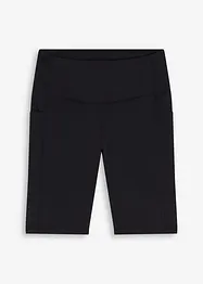 Cykelbyxa i funktionsmaterial med mobilficka, snabbtorkande, bonprix