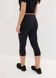 Träningsleggings i ultralätt utförande med bekväm midja och caprilängd, bonprix
