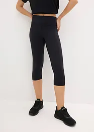 Träningsleggings i ultralätt utförande med bekväm midja och caprilängd, bonprix